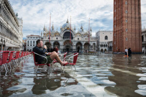 Venezia acqua alta foto di Daniele Franceschini